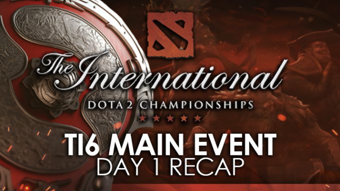 The International 6 Main Event Day 1