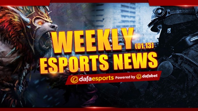 Weekly eSports Recap - Jan. 13 2017