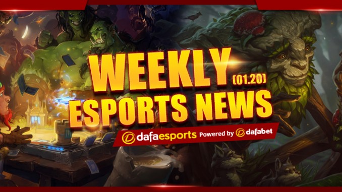 Weekly eSports Recap - Jan. 20, 2017